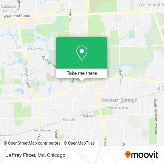 Jeffrey Fitzer, Md map