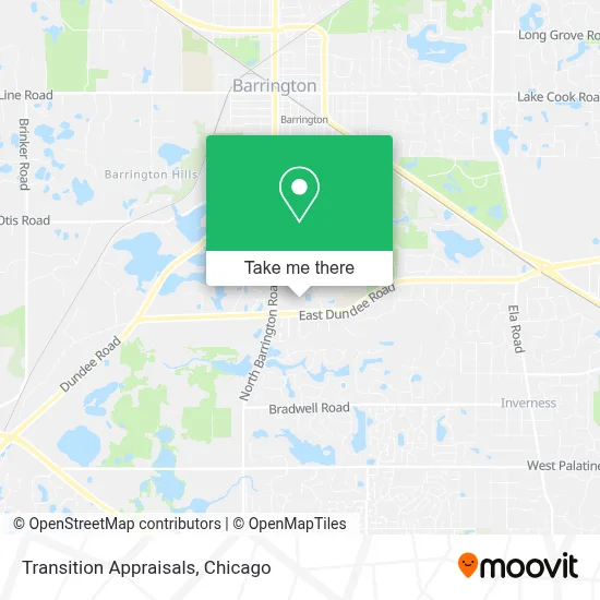 Transition Appraisals map