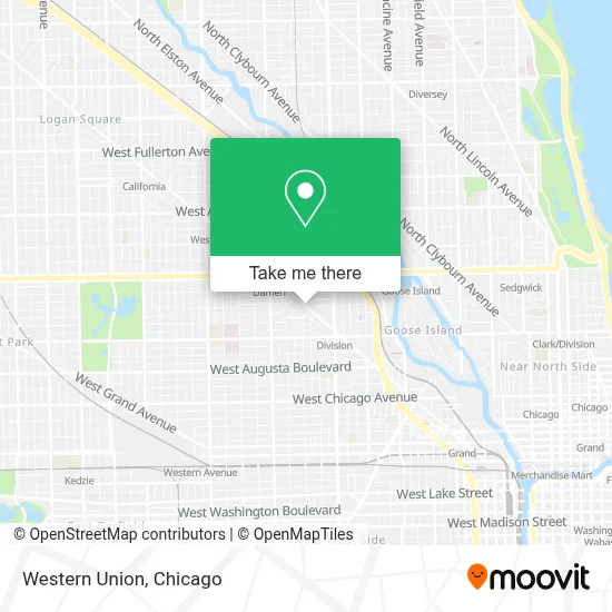 Western Union map