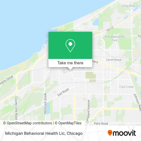 Michigan Behavioral Health Llc map