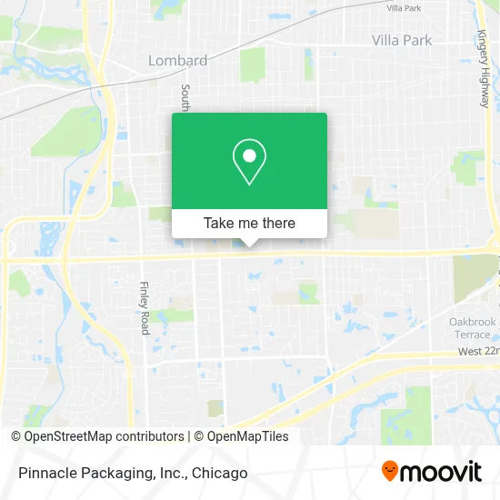 Pinnacle Packaging, Inc. map
