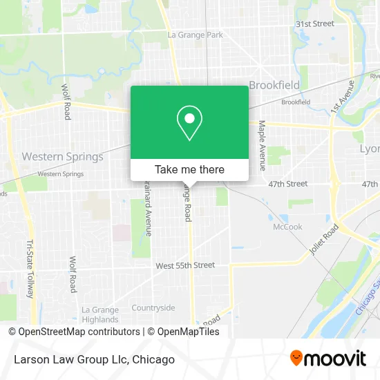 Larson Law Group Llc map