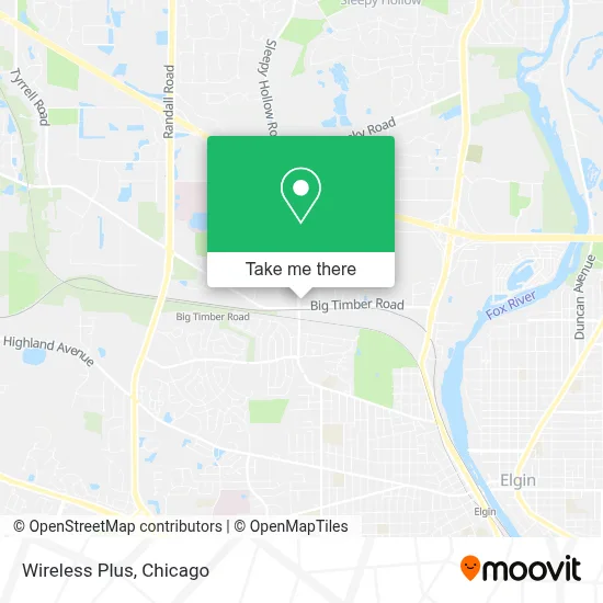 Wireless Plus map