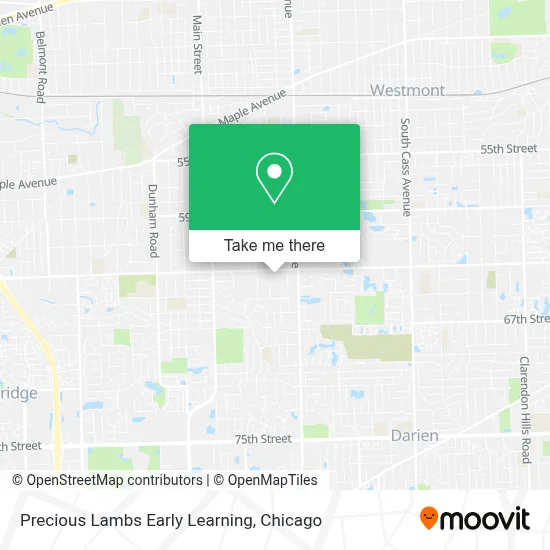 Precious Lambs Early Learning map