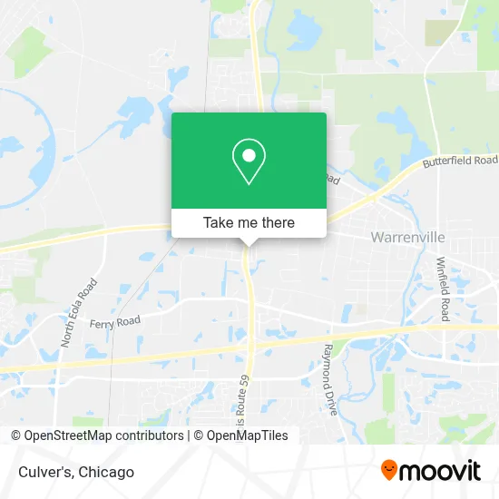 Culver's map