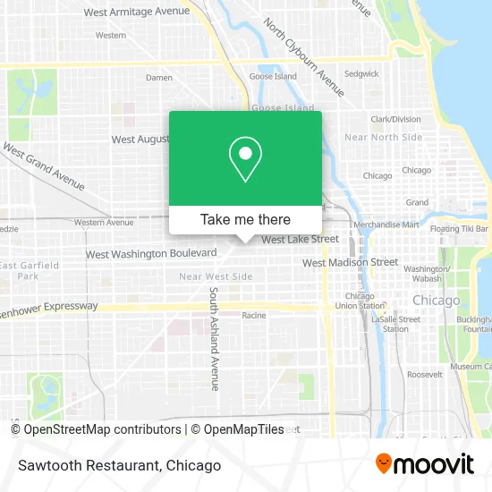 Sawtooth Restaurant map