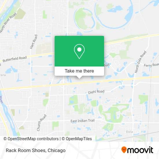 Rack Room Shoes map