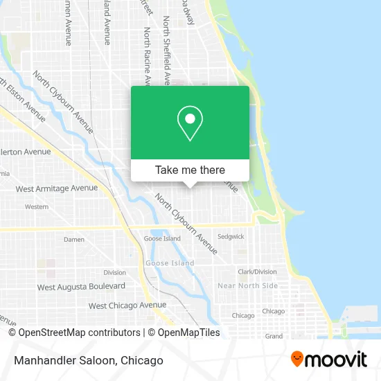 Manhandler Saloon map