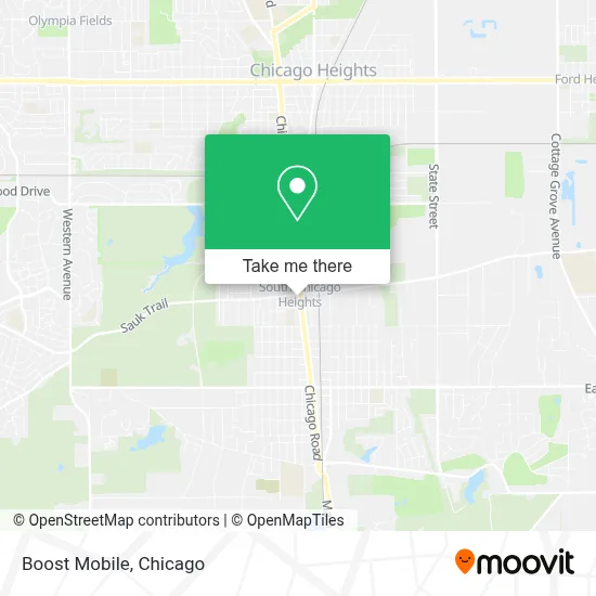 Boost Mobile map