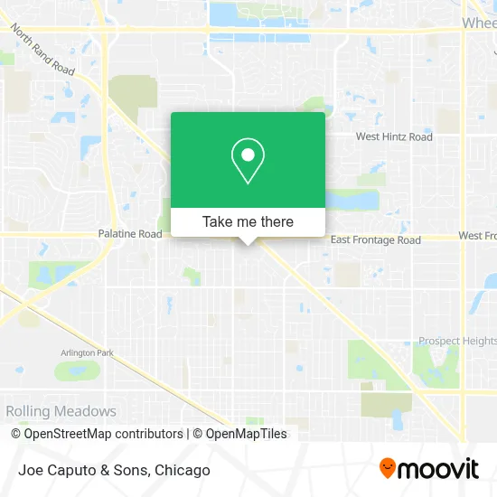 Joe Caputo & Sons map