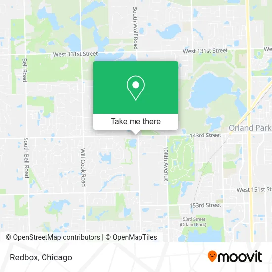 Redbox map