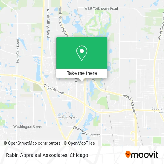 Rabin Appraisal Associates map