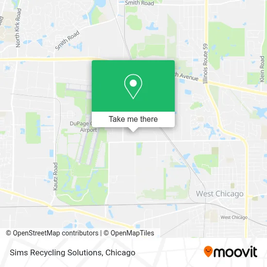 Sims Recycling Solutions map