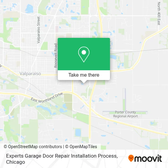 Experts Garage Door Repair Installation Process map