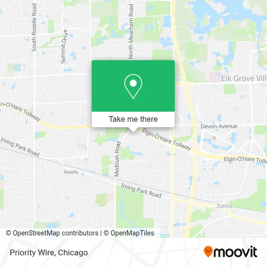 Priority Wire map