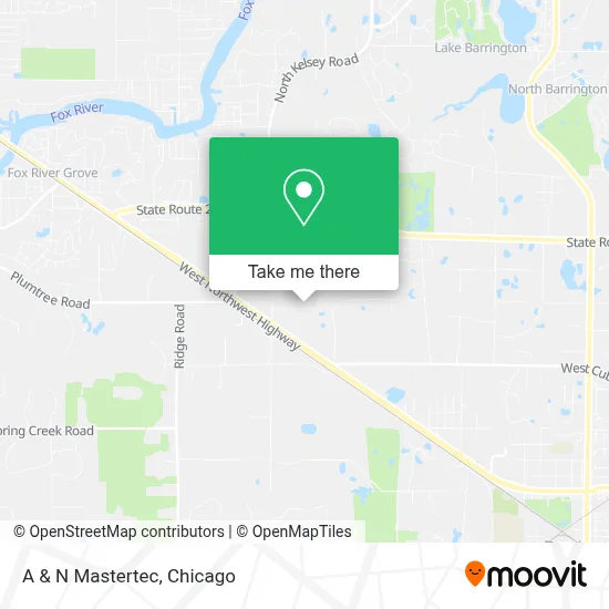 A & N Mastertec map