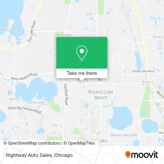 Rightway Auto Sales map