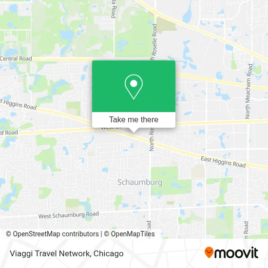 Viaggi Travel Network map