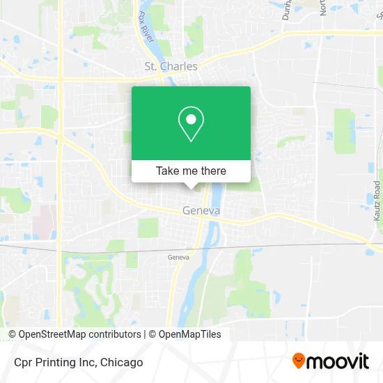 Cpr Printing Inc map