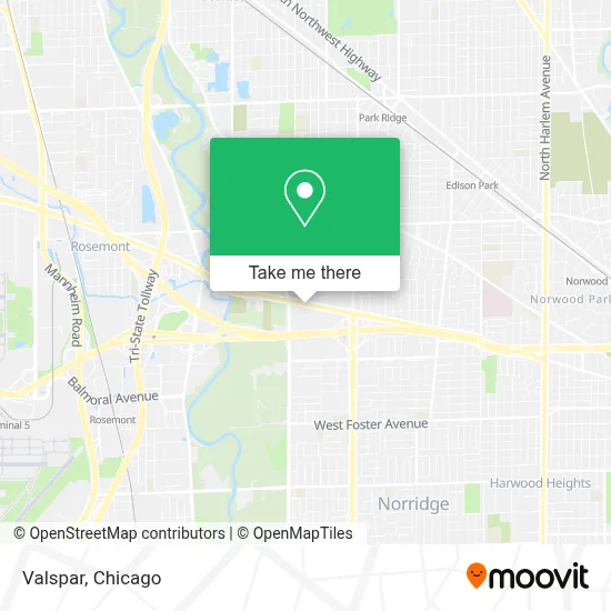 Valspar map