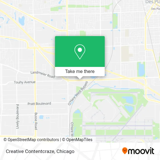 Creative Contentcraze map
