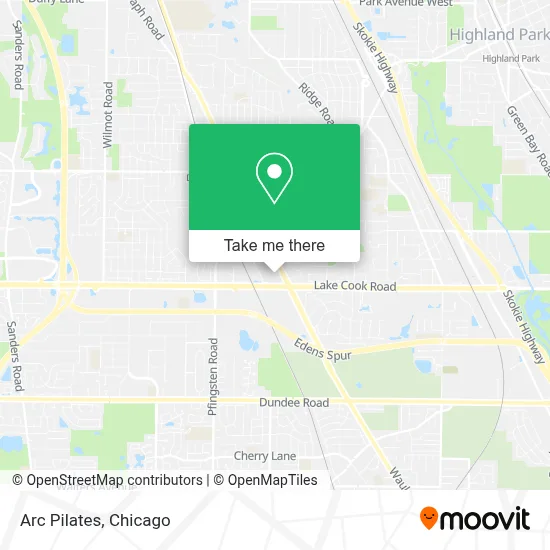 Arc Pilates map