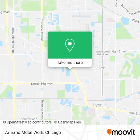 Armand Metal Work map