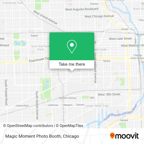 Magic Moment Photo Booth map