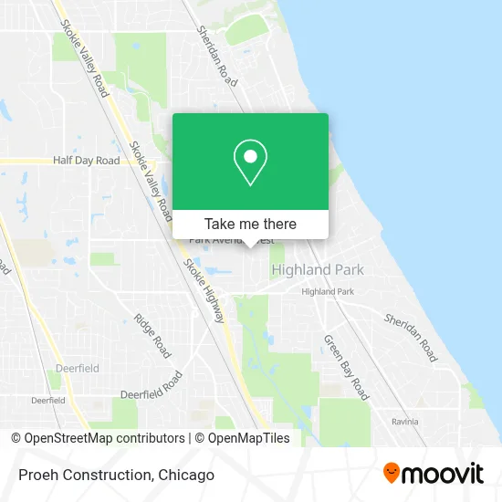 Proeh Construction map
