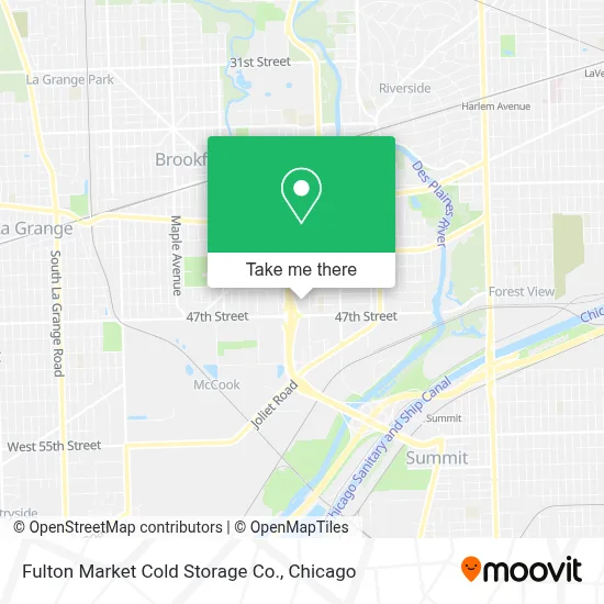 Fulton Market Cold Storage Co. map
