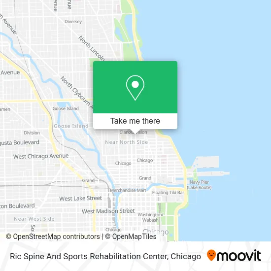 Ric Spine And Sports Rehabilitation Center map