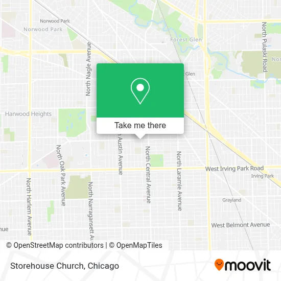 Storehouse Church map