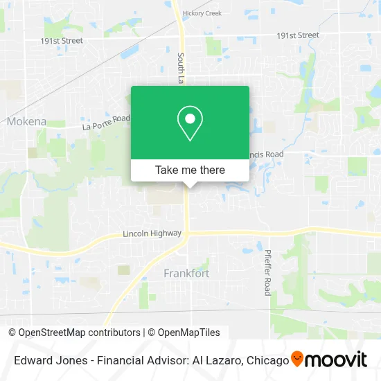 Edward Jones - Financial Advisor: Al Lazaro map
