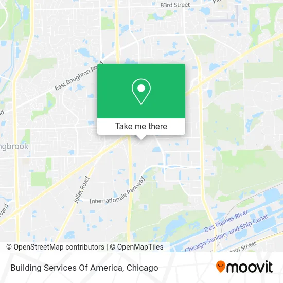 Building Services Of America map