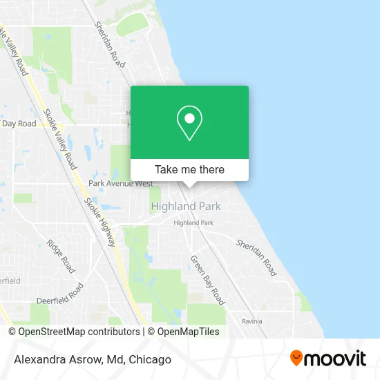 Alexandra Asrow, Md map