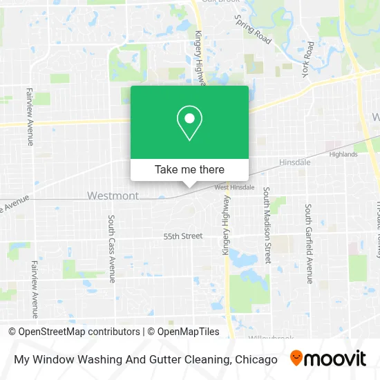 My Window Washing And Gutter Cleaning map
