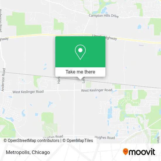 Metropolis map