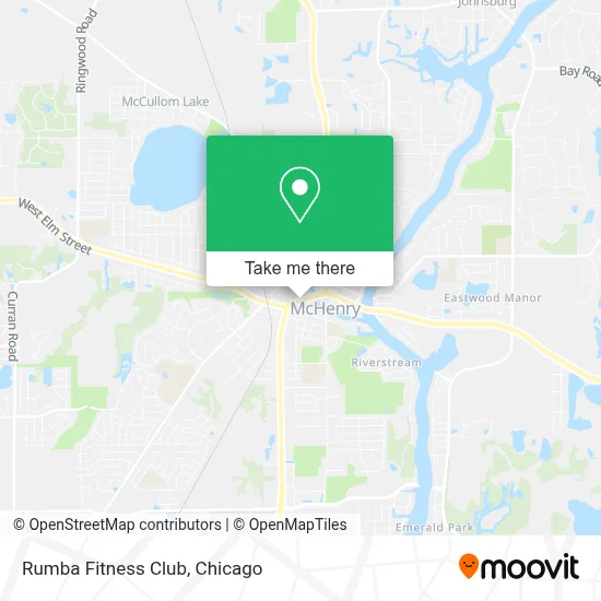 Rumba Fitness Club map
