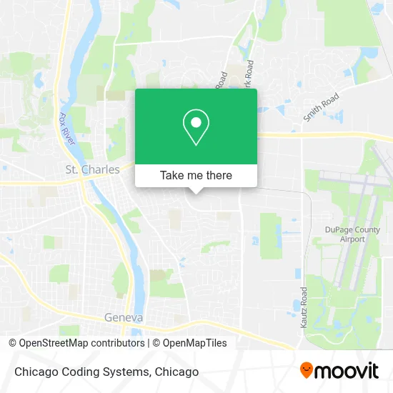Chicago Coding Systems map