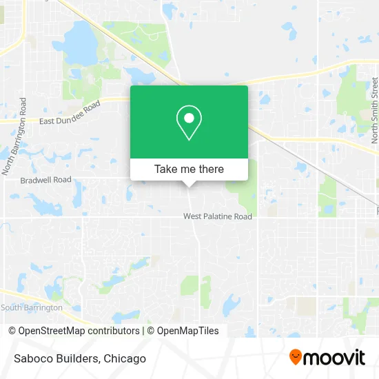 Saboco Builders map