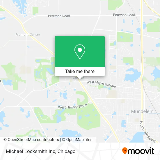 Michael Locksmith Inc map