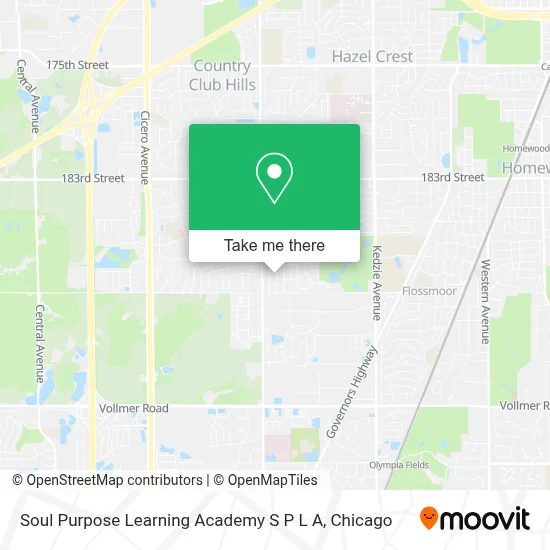 Soul Purpose Learning Academy          S P L A map