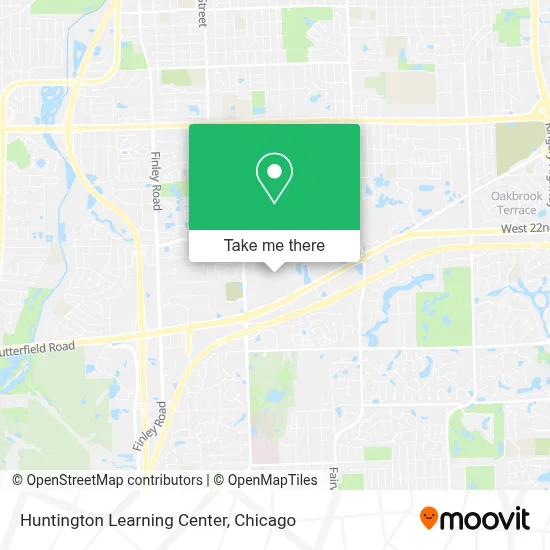 Huntington Learning Center map