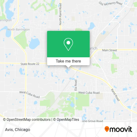 Avis map
