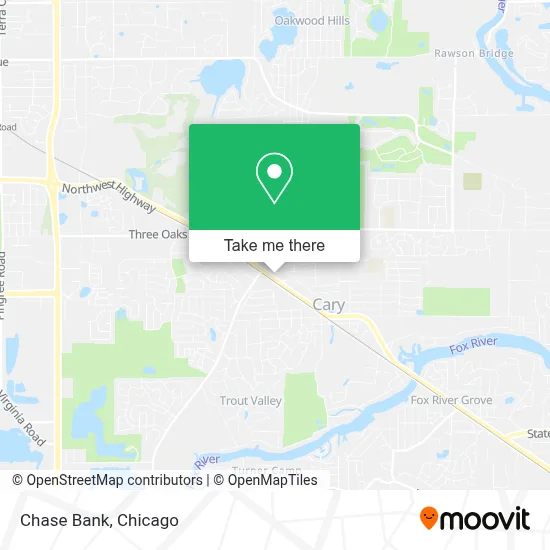 Chase Bank map