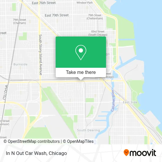 In N Out Car Wash map