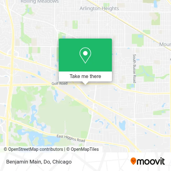Benjamin Main, Do map