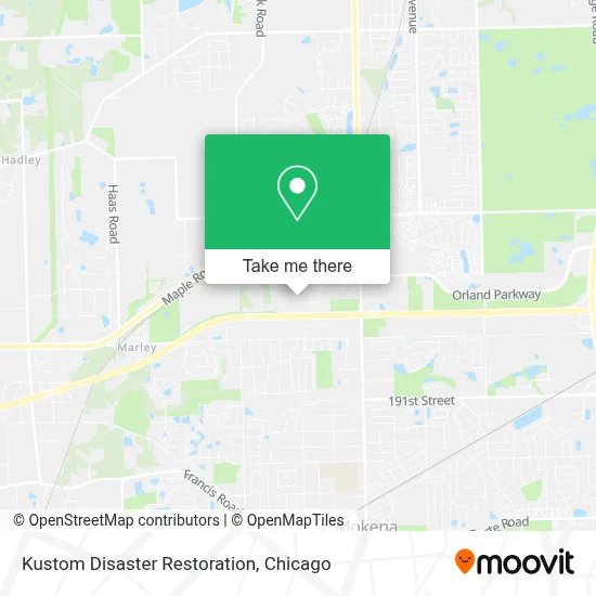 Kustom Disaster Restoration map