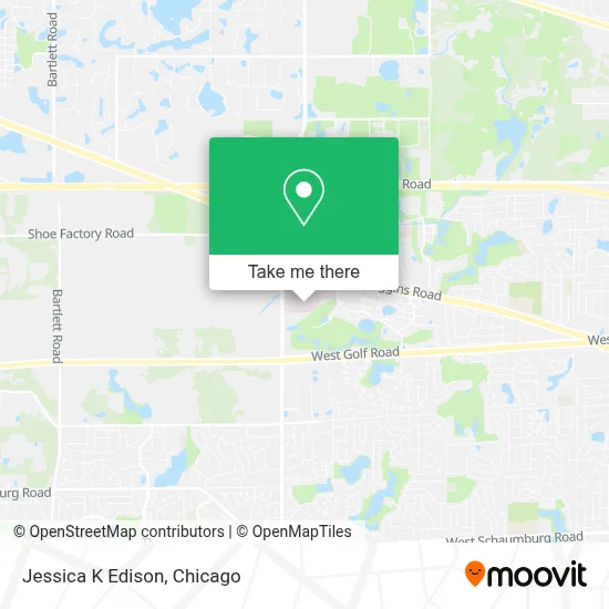 Jessica K Edison map