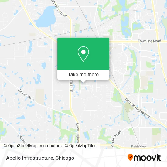 Apollo Infrastructure map